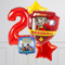 Marshall Paw Patrol Inflated Birthday Crazy Balloon Bunch