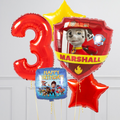 Marshall Paw Patrol Inflated Birthday Crazy Balloon Bunch