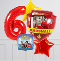 Marshall Paw Patrol Inflated Birthday Crazy Balloon Bunch