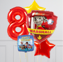 Marshall Paw Patrol Inflated Birthday Crazy Balloon Bunch