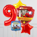 Marshall Paw Patrol Inflated Birthday Crazy Balloon Bunch