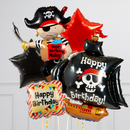 Pirate Inflated Crazy Balloon Bunch