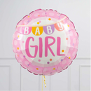 Pink Baby Girl Foil Balloon Bouquet