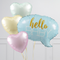 Hello Baby Speech Bubble Boy Balloon Bouquet