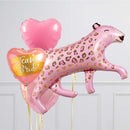 Team Bride Fabulous Pink Leopard Balloon Package