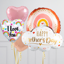 Happy Mother's Day Golden Rainbow Balloon Package