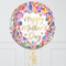 Happy Mother's Day Rainbow Inflated Orb Balloon