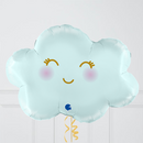 Baby Boy Cloud Inflated Balloon Bunch