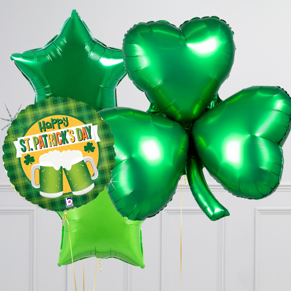 Happy St. Patrick's Day Beer Balloon Bunch