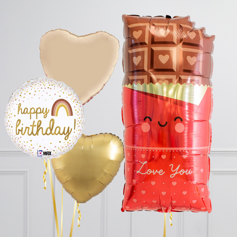 Happy Birthday Chocolate Balloon Package